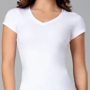 Blusa básica de algodón premium